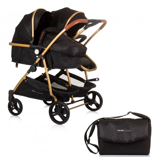 DUO SMART Poussette jumeaux ou enfants rapprochés largeur 79 cm