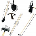 OGROD Lot d'outils de jardinage