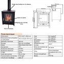 Poêle à bois Solaris 12KW