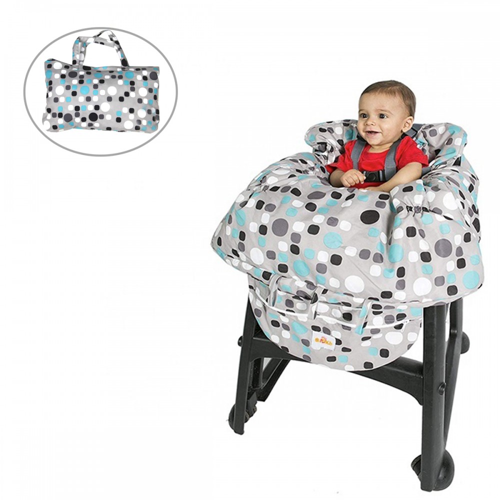 Protège chariot pour bébé, 2 en 1 Housse de protection pour siège de chariot  et chaise