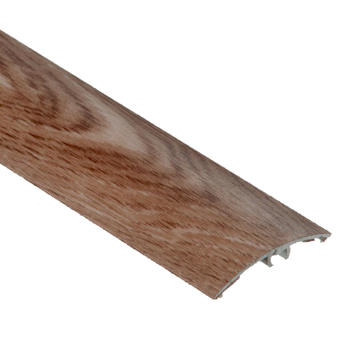Barre de seuil DINAC à fixation invisible multi-niveaux en alu anodisé  naturel 0,93m x 30mm