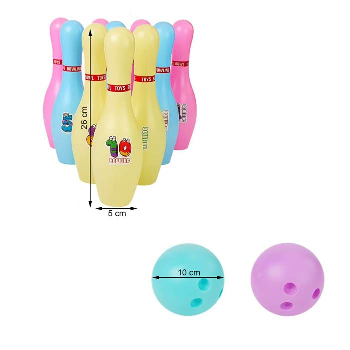 Jeu De Quilles Gonflable Géant Pour Enfants - Bowling Extérieur 6 Quilles 68.5cm + Boule, Pompe Incluse