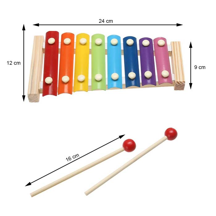 xylophone coloré enfant