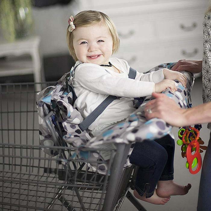 Housse protège caddie et chaise haute pour bébé dès 6 mois