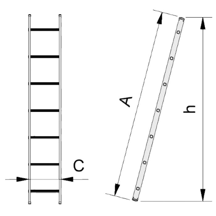 échelle simple